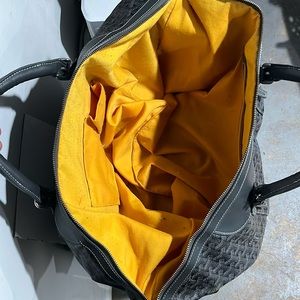 Goyardine Boeing 45 Grey Travel Bag